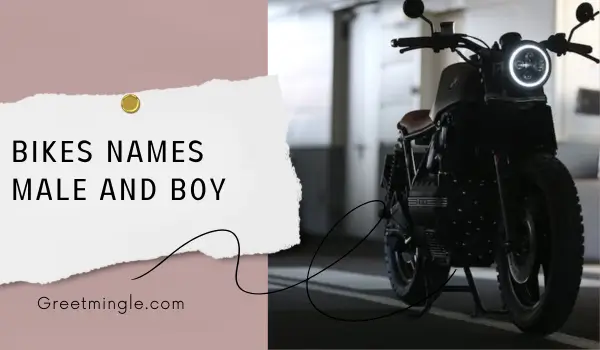 Bikes Names Male And Boy