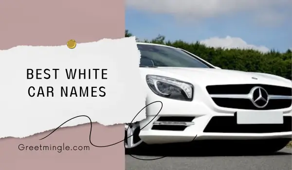 best white car names