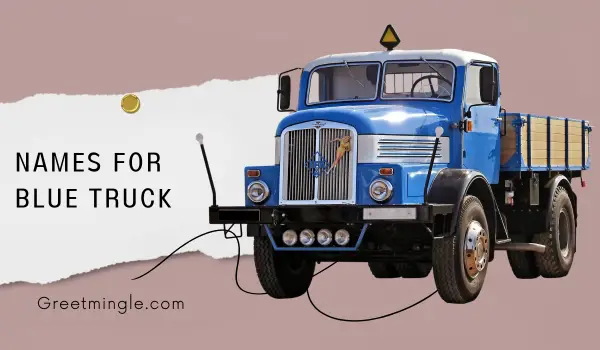 names for blue truck