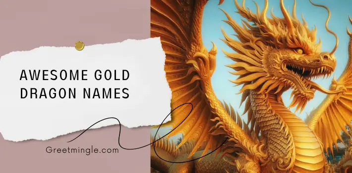 Awesome Gold Dragon Names