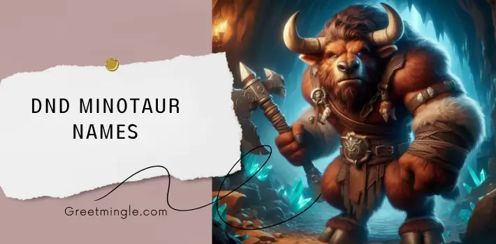 Dnd Minotaur Names