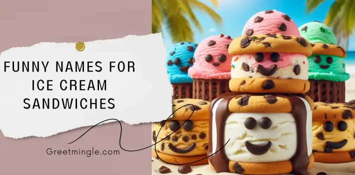 Funny Names For Ice Cream Sandwiches