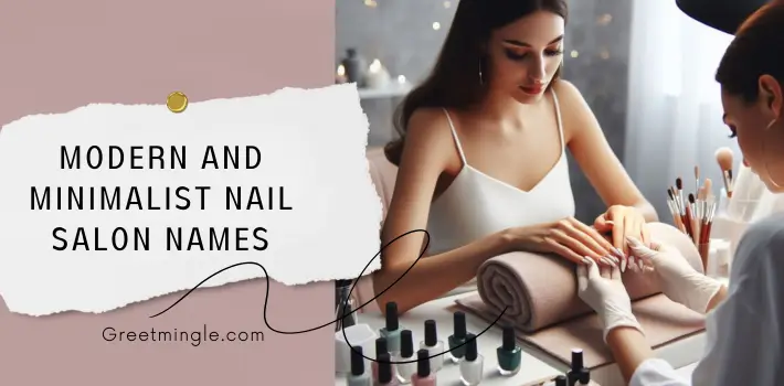 Modern And Minimalist Nail Salon Names