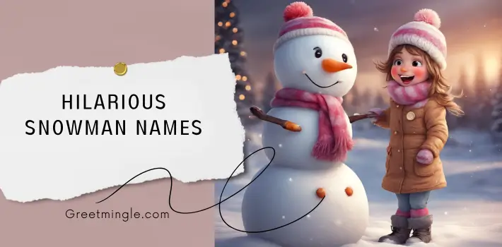 hilarious snowman names