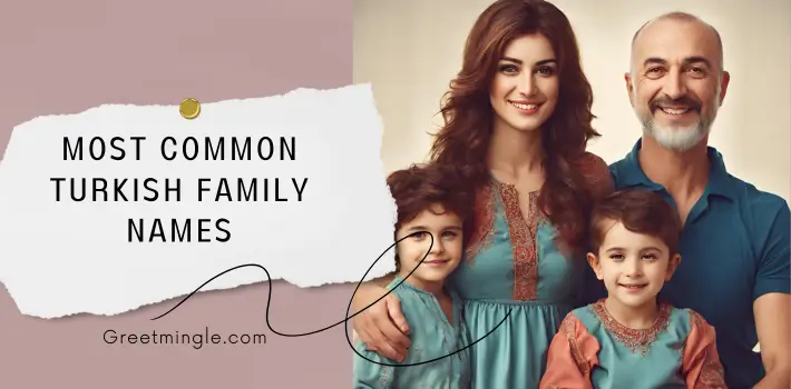 most common turkish family names