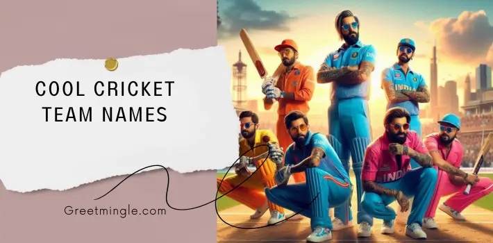 Cool Cricket Team Names