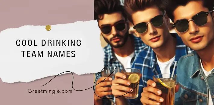 Cool Drinking Team Names