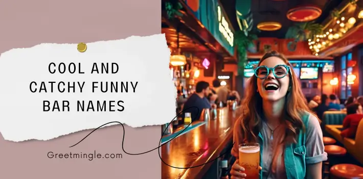 Cool and Catchy Funny Bar Names