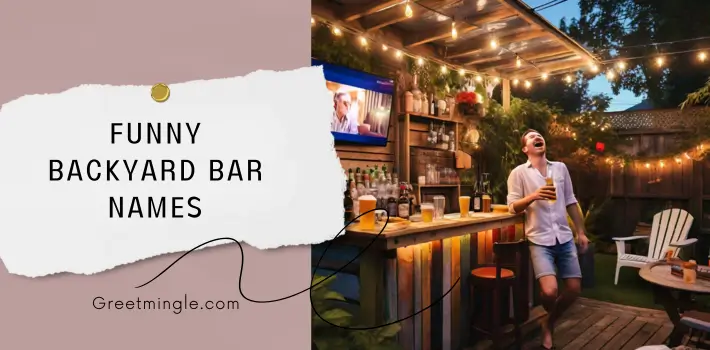 Funny Backyard Bar Names