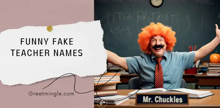 Funny Fake Teacher Names