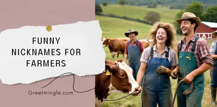 Funny Nicknames for Farmers