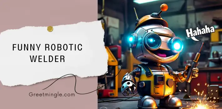 Funny Robotic Welder