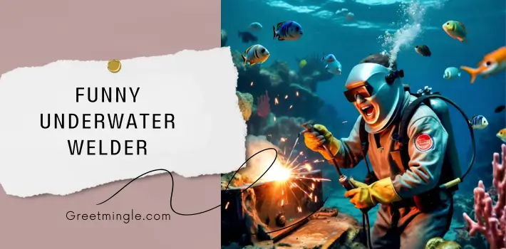 Funny Underwater Welder