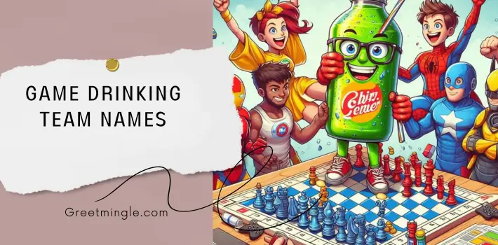 Game Drinking Team Names