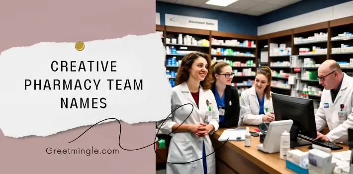 Creative Pharmacy Team Names