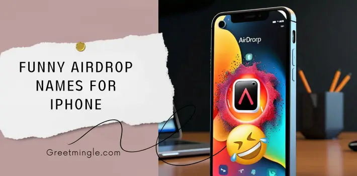 Funny AirDrop Names For iPhone