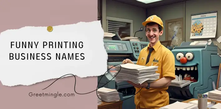 Funny Printing Business Names