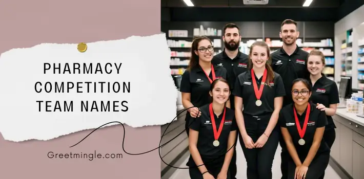 Pharmacy Competition Team Names