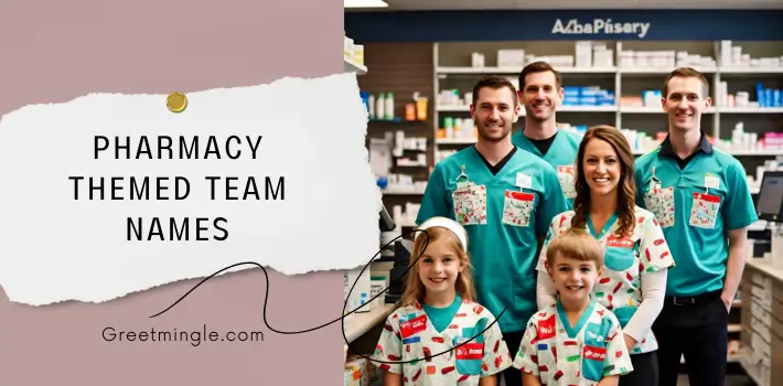 Pharmacy-Themed Team Names