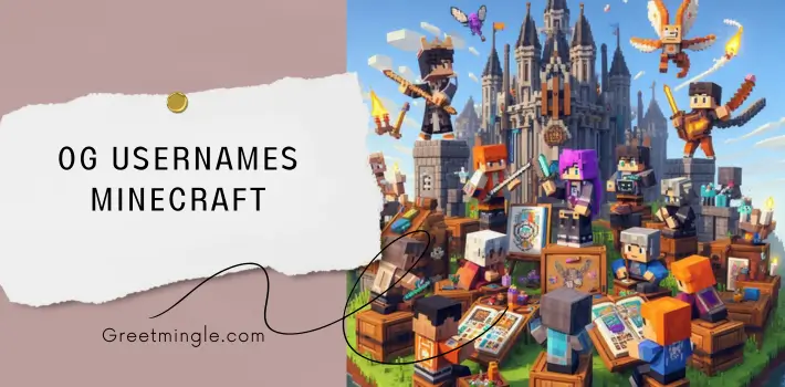 OG Usernames Minecraft