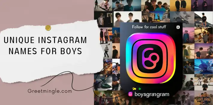 Unique Instagram Names For Boys