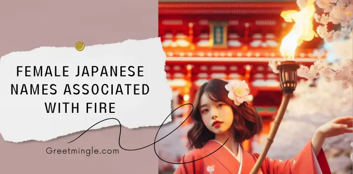 Female Japanese Names Associated With Fire