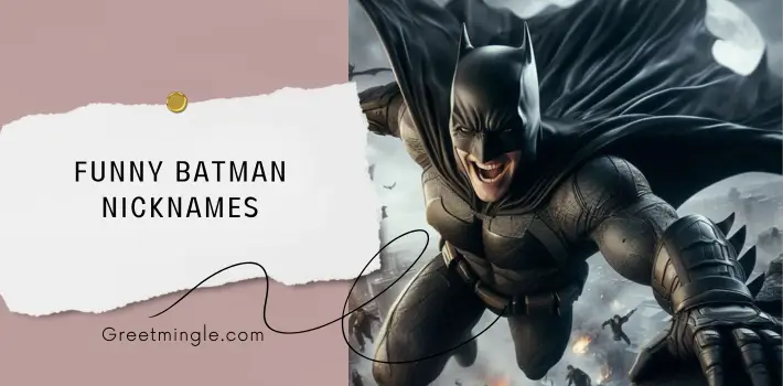 Funny Batman Nicknames