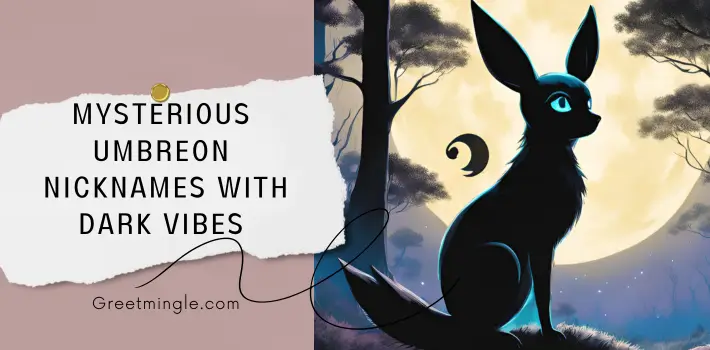 Mysterious Umbreon Nicknames With Dark Vibes