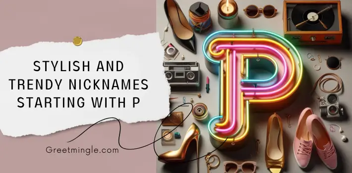 Stylish And Trendy Nicknames Starting With P