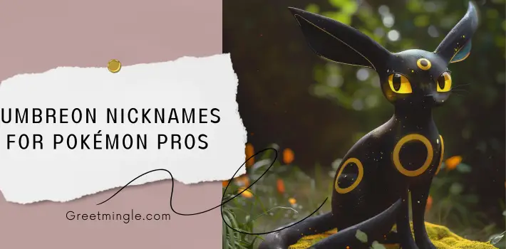 Umbreon Nicknames For Pokémon Pros