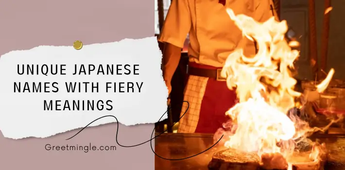 Unique Japanese Names With Fiery Meanings