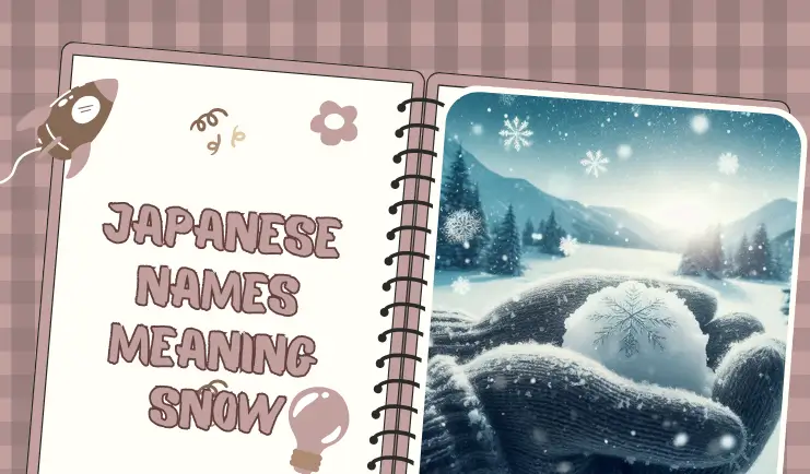 japanese names meaning snow