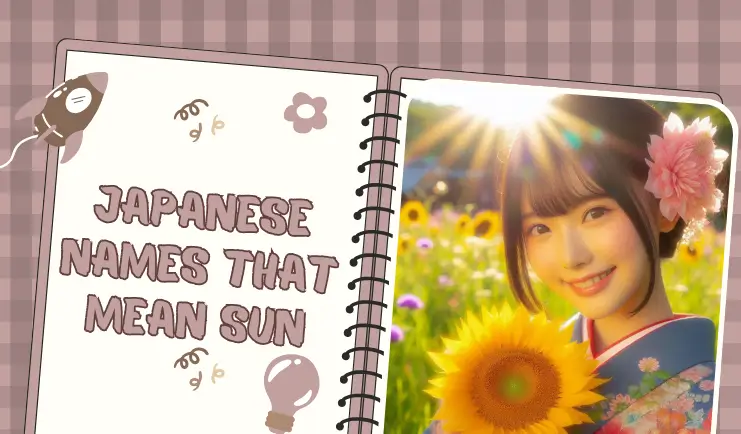 japanese names that mean sun