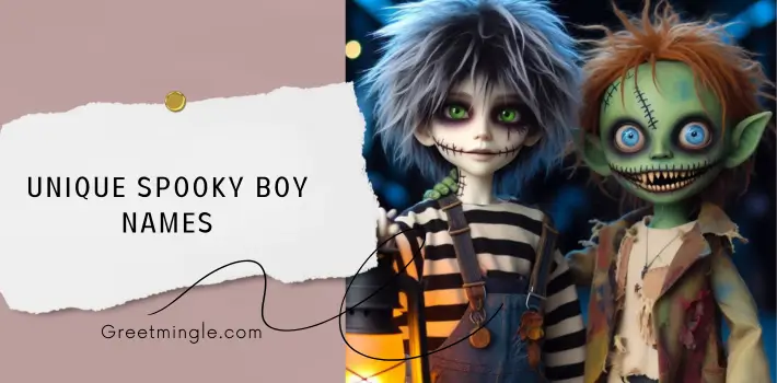 Unique Spooky Boy Names