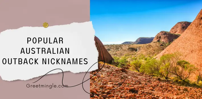 Popular Australian Outback Nicknames