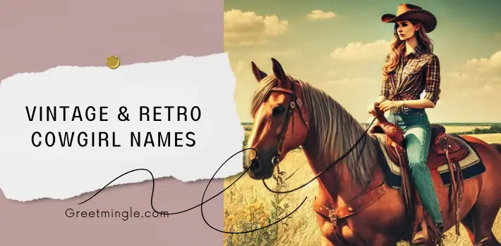 Vintage & Retro Cowgirl Names