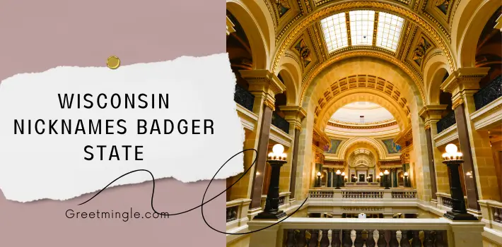 Wisconsin Nicknames Badger State