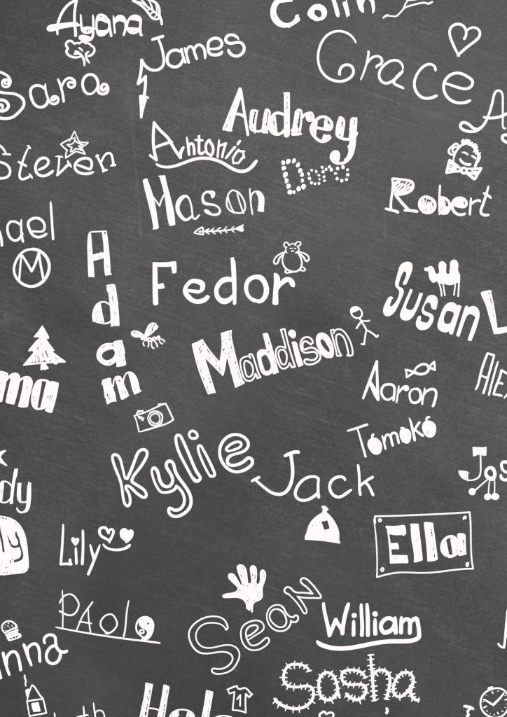 Names inspired by fruits